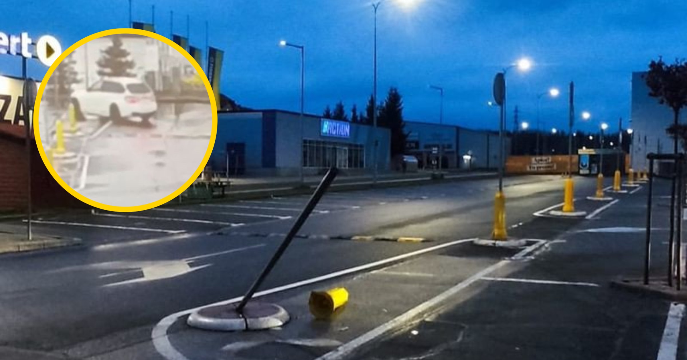 Driftował BMW pod galerią. Już nie ma prawa jazdy