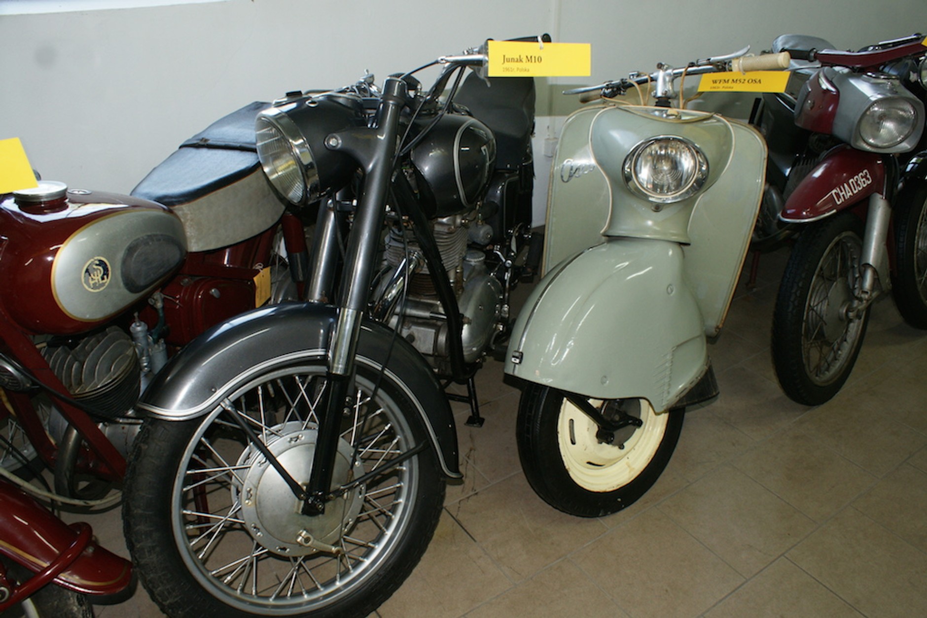 Zabytkowe motocykle w Chlewiskach