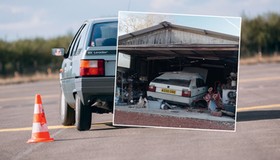 Citroën BX stał przez prawie cztery dekady w garażu