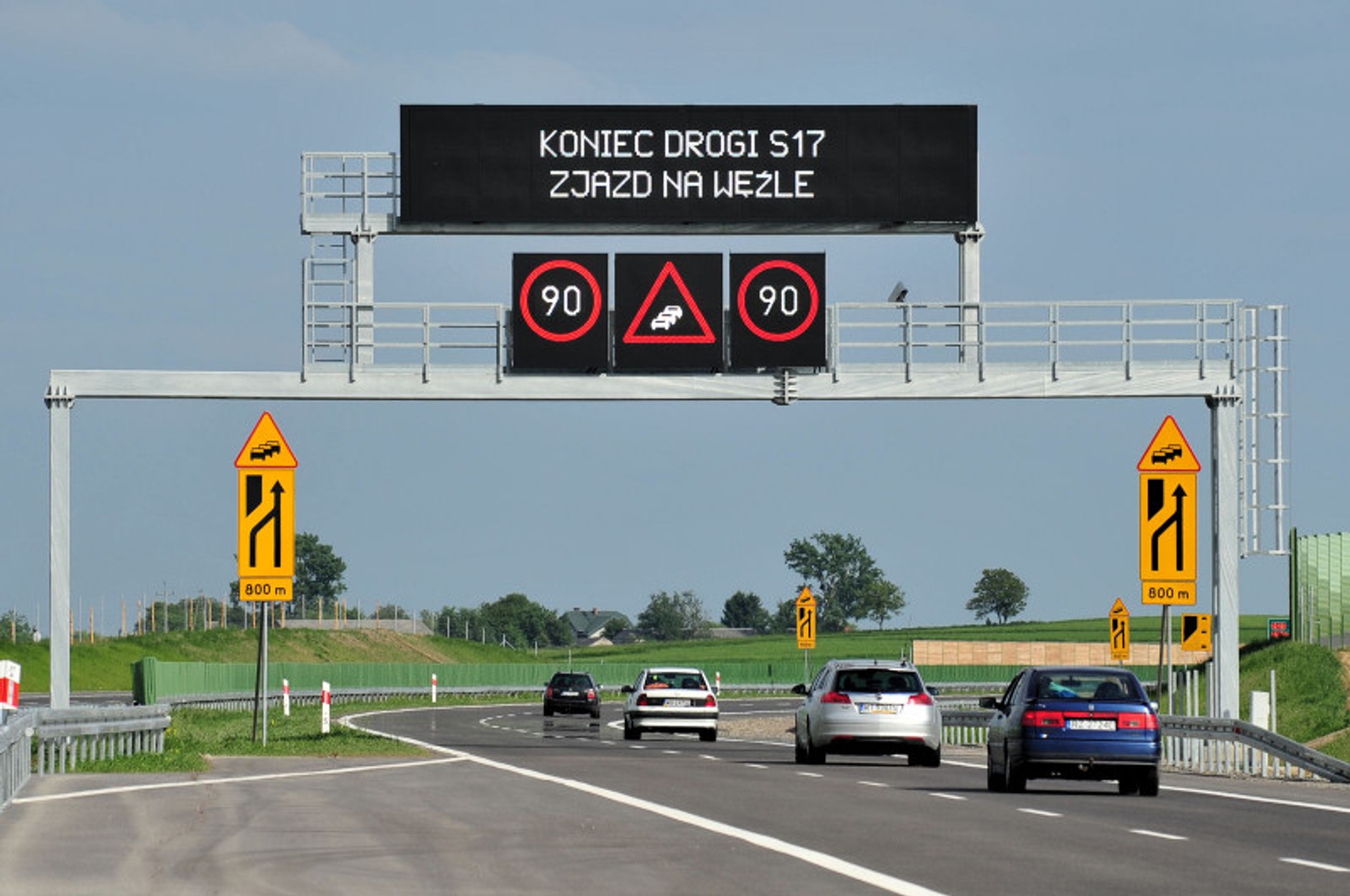 Tablica informacyjna czyli tzw. znak zmiennej treści.