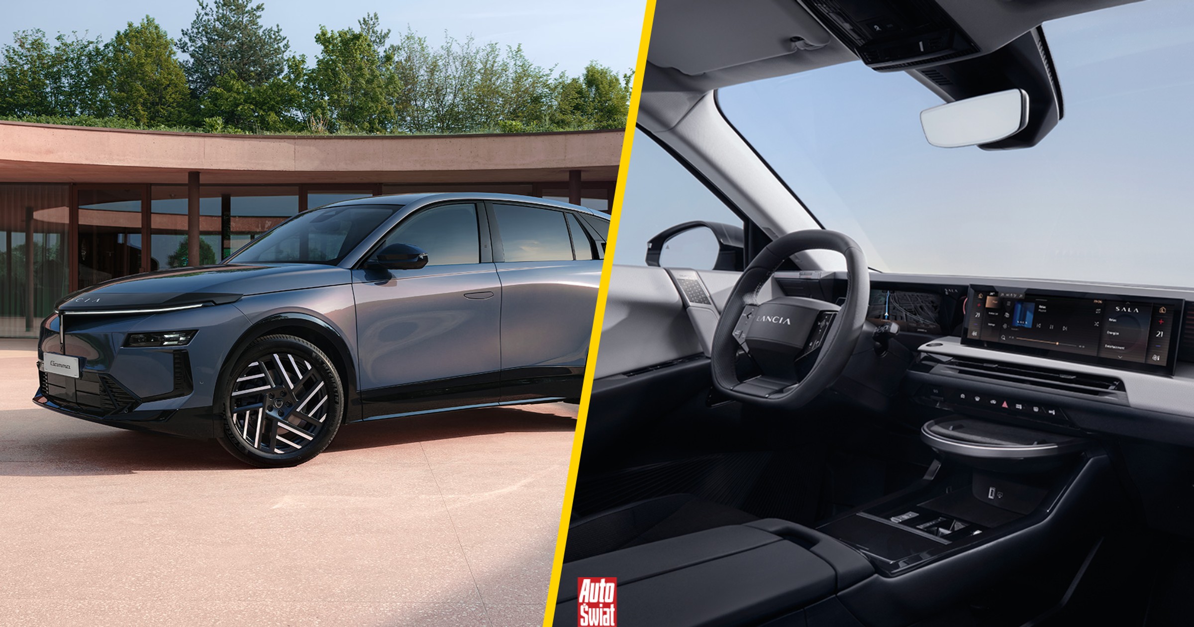 Nowa Lancia Gamma oficjalnie. Będzie hybryda 1.2 i trzy elektryki. Dobrze znamy te napędy