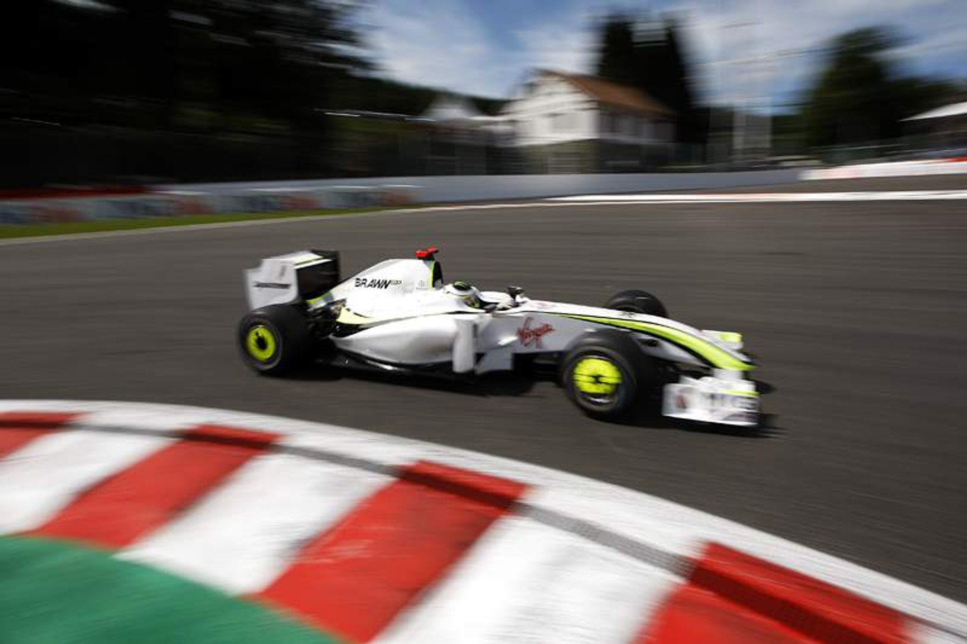 Grand Prix Belgii 2009: dwie gwiazdy wyścigu - Raikkonen i Fisichella (fotogaleria)