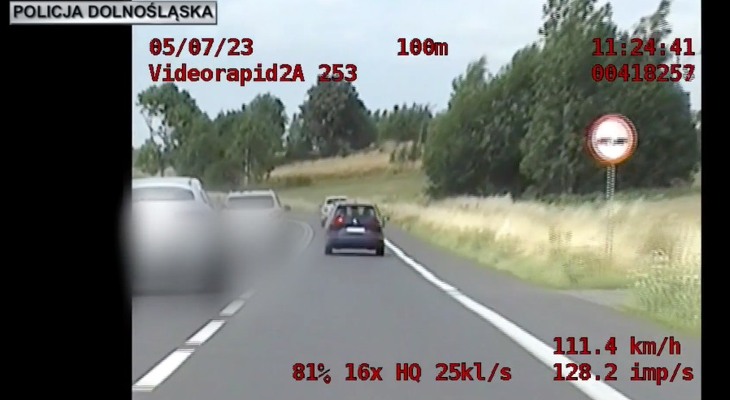 Złamanie zakazu wyprzedzania