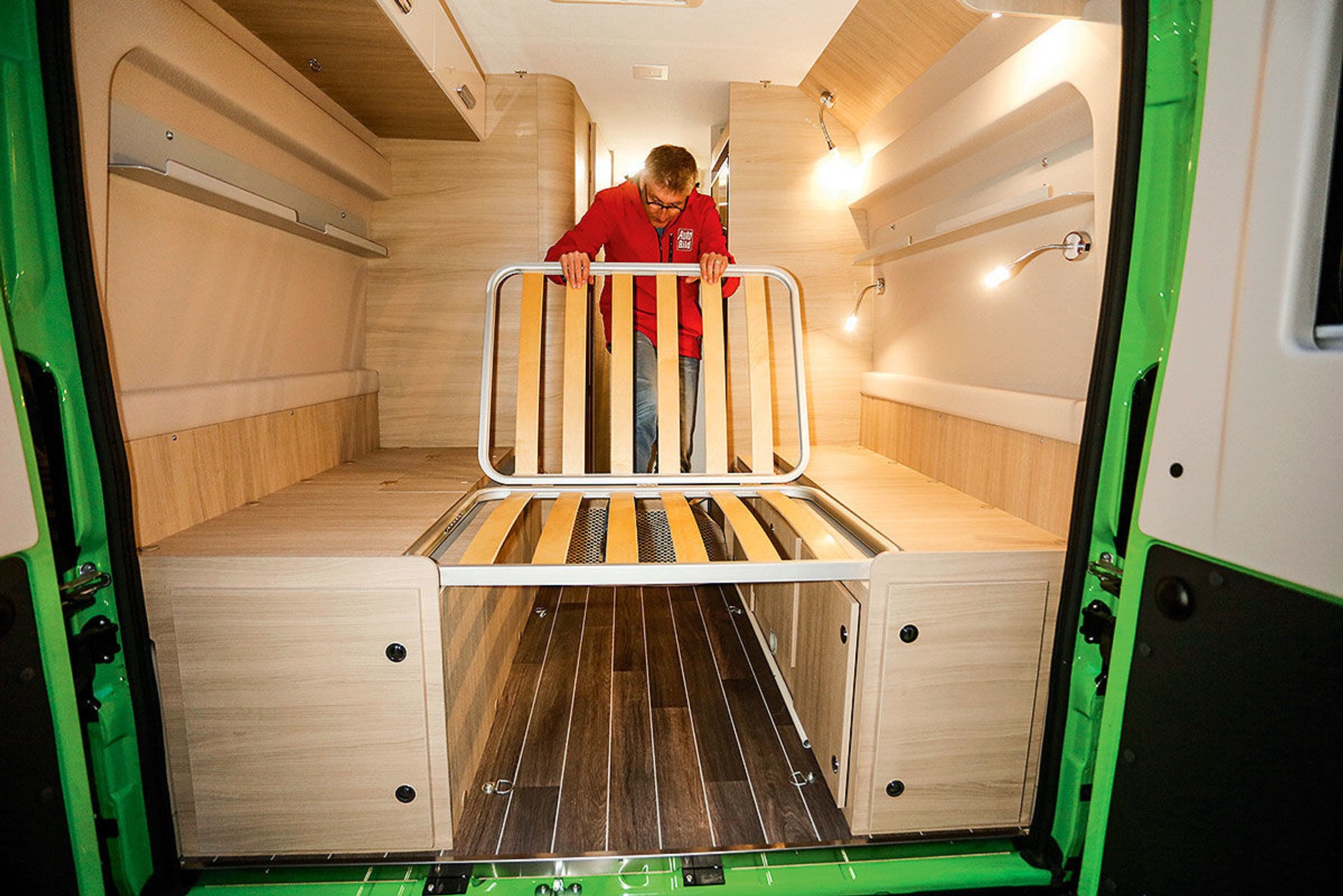 Kampery z piętrowymi łóżkami – test porównawczy