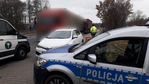 Pół promila w dziewiątej minucie jazdy. Zatrzymano nietrzeźwego kierowcę ciężarówki