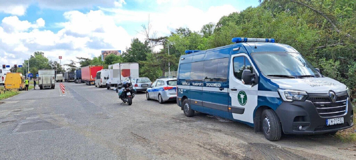 Miejsce pomiaru wagi pojazdów ciężarowych