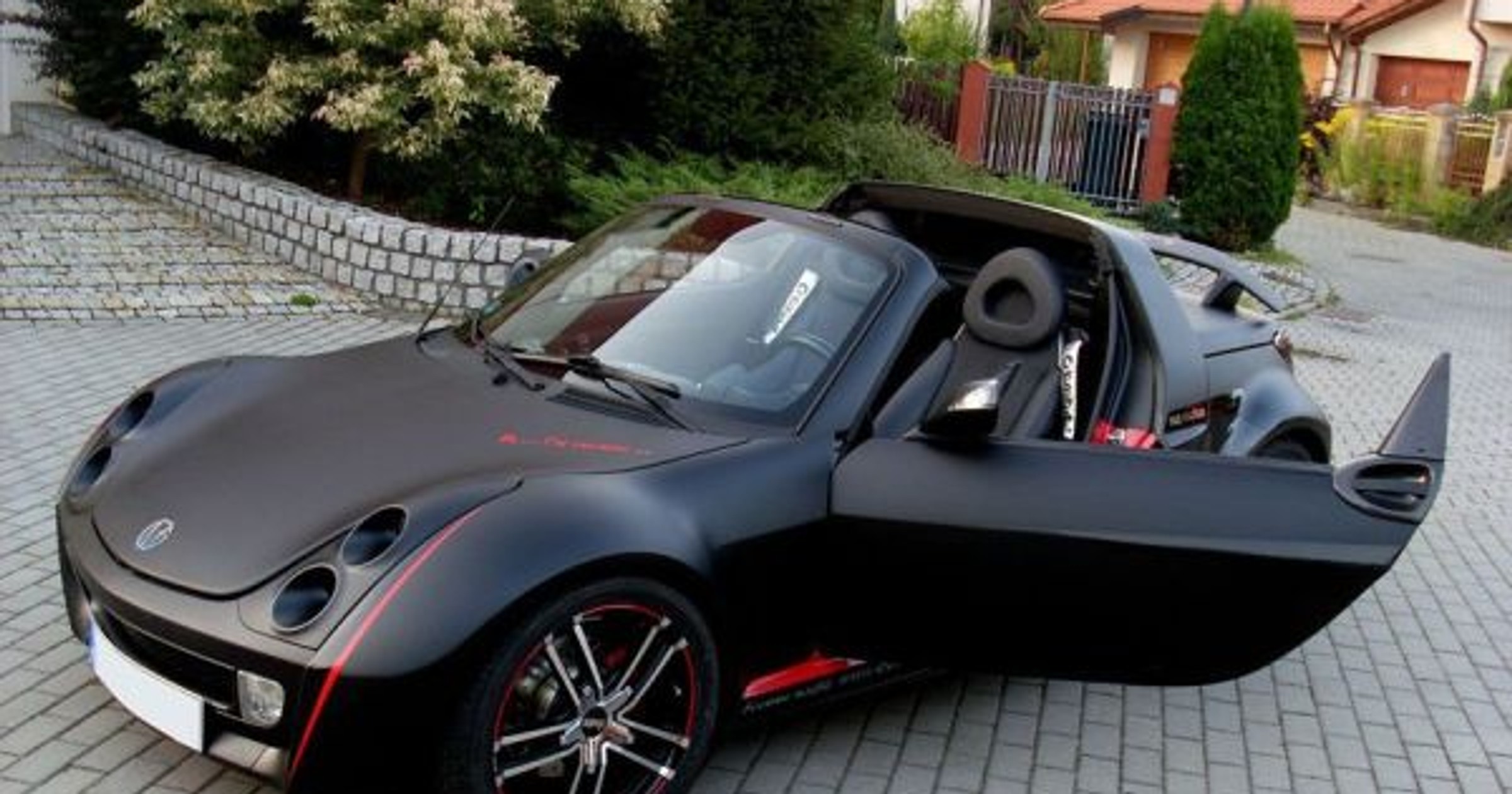 Smart Roadster po tuningu