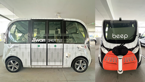 Autonomiczny bus wyruszył na drogi. Rozbił się już po dwóch dniach