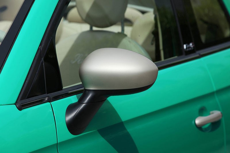 Zielony, ale nieekologiczny Fiat 500C Sardinia by Romeo Ferrari