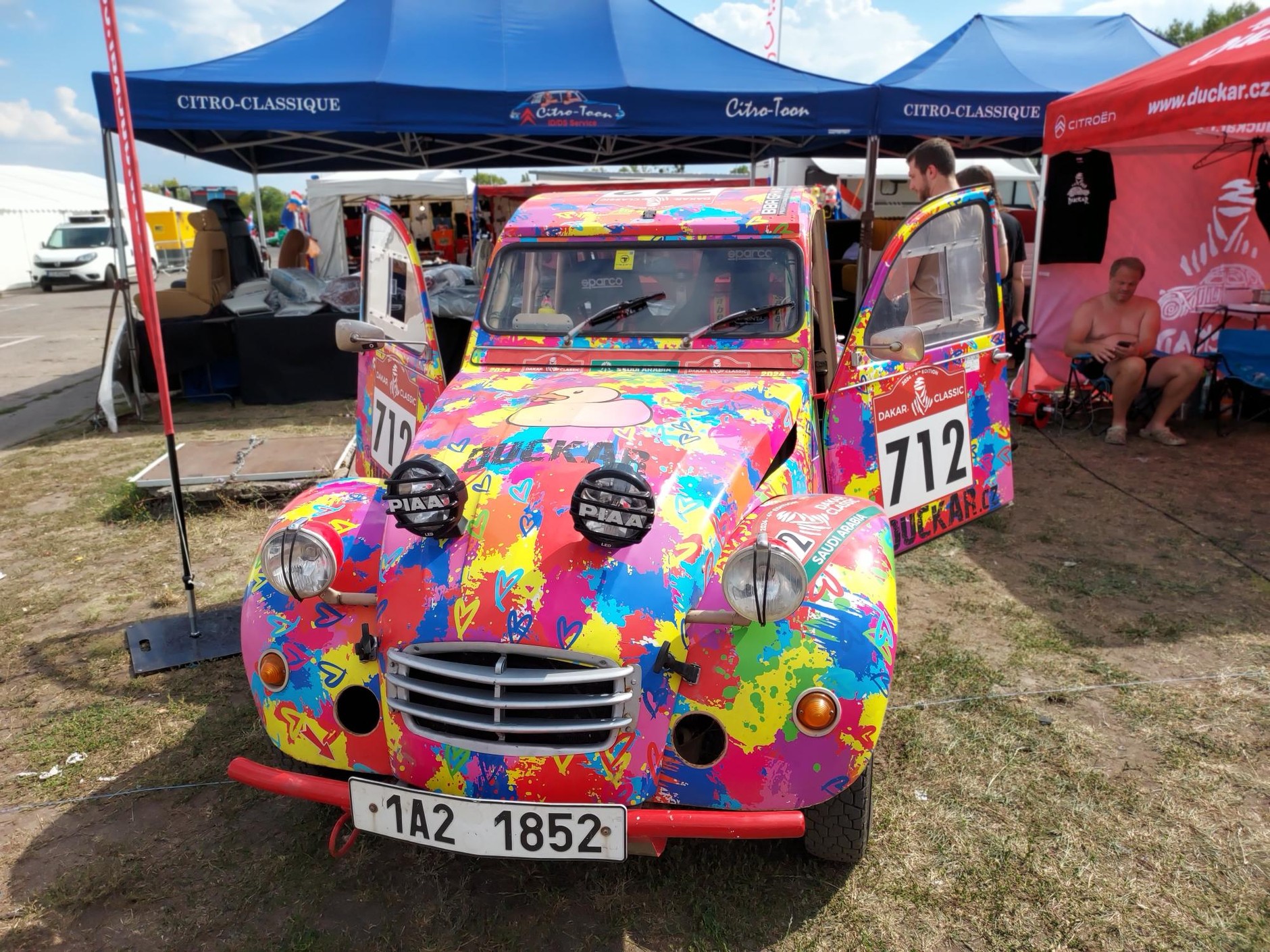 Zlot Citroenów w Toruniu