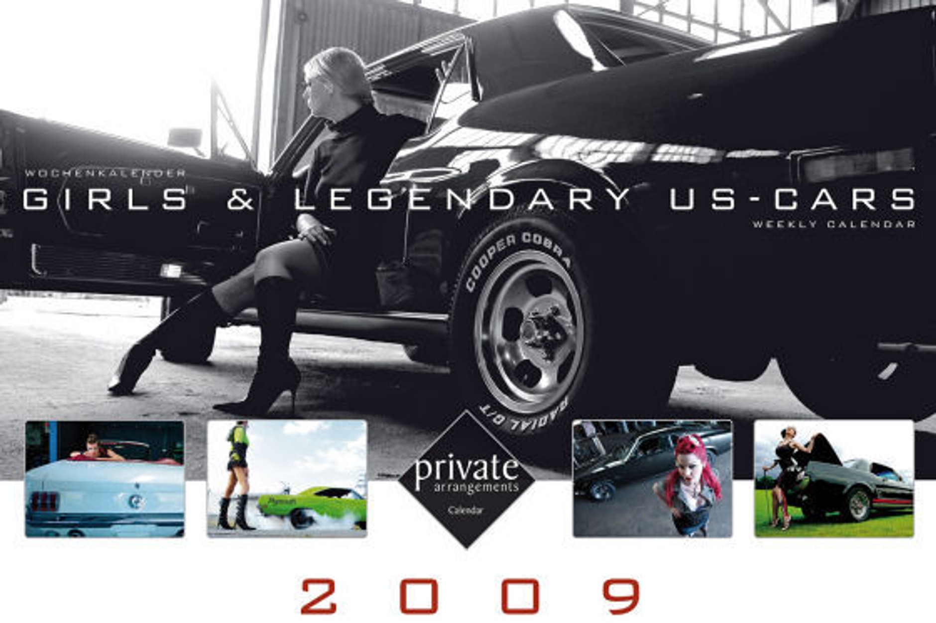 Seksowne kobiety w ekstrawaganckich samochodach