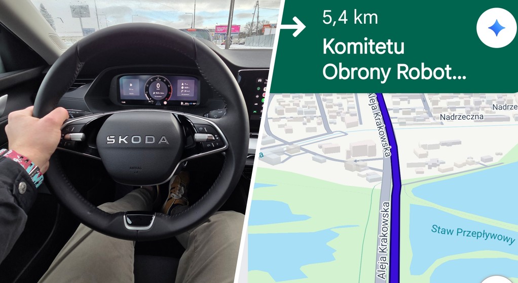 Gemini w Google Maps