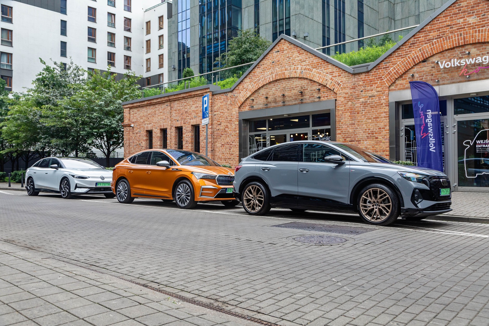 Audi Q4 e-tron/Skoda Enyaq Coupe/Volkswagen ID.7