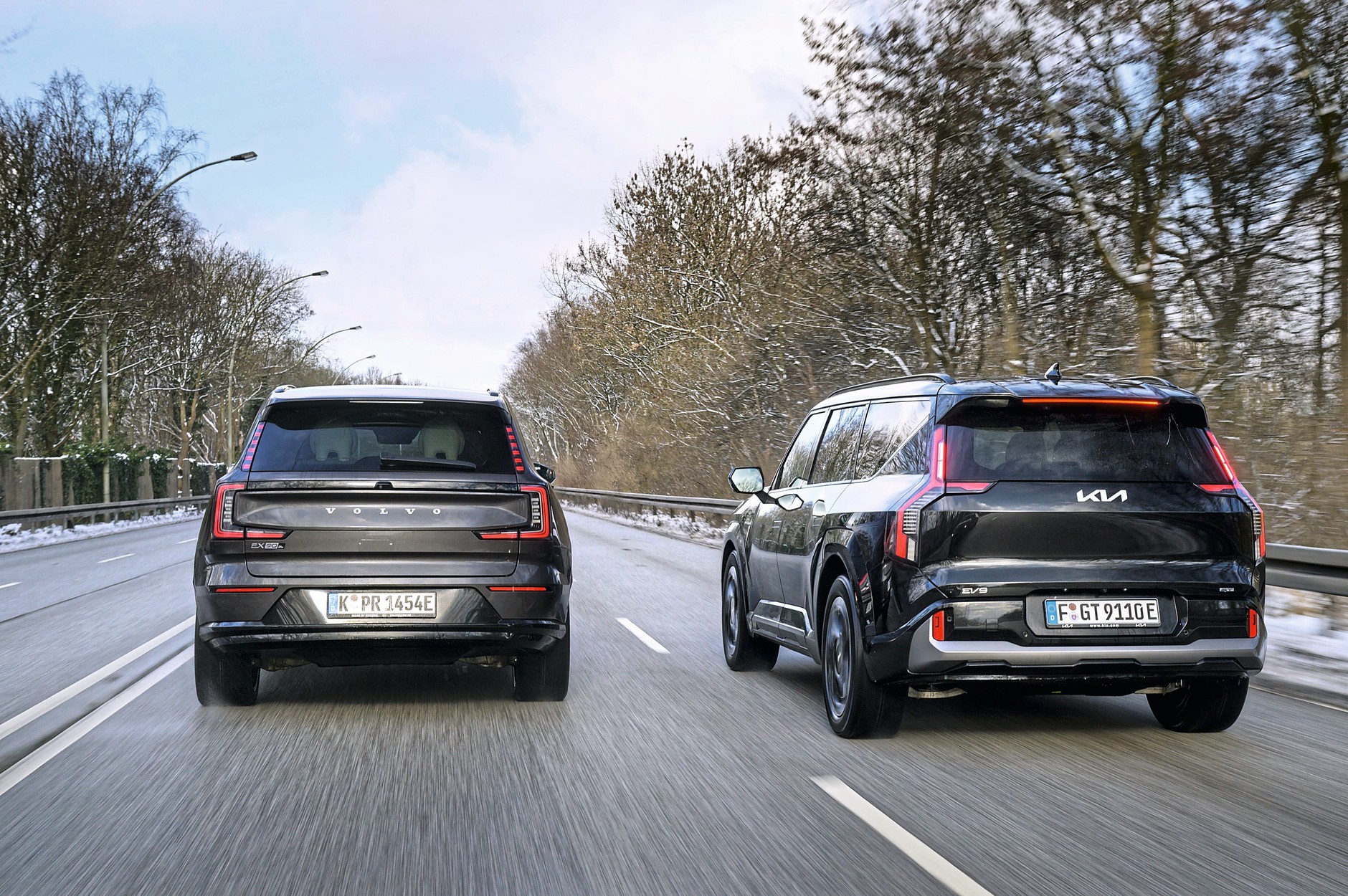Kia EV9 kontra Volvo EX90