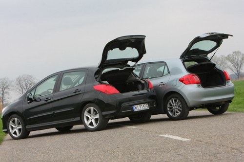 Peugeot 308 kontra Toyota Auris - Francuska kontrofensywa