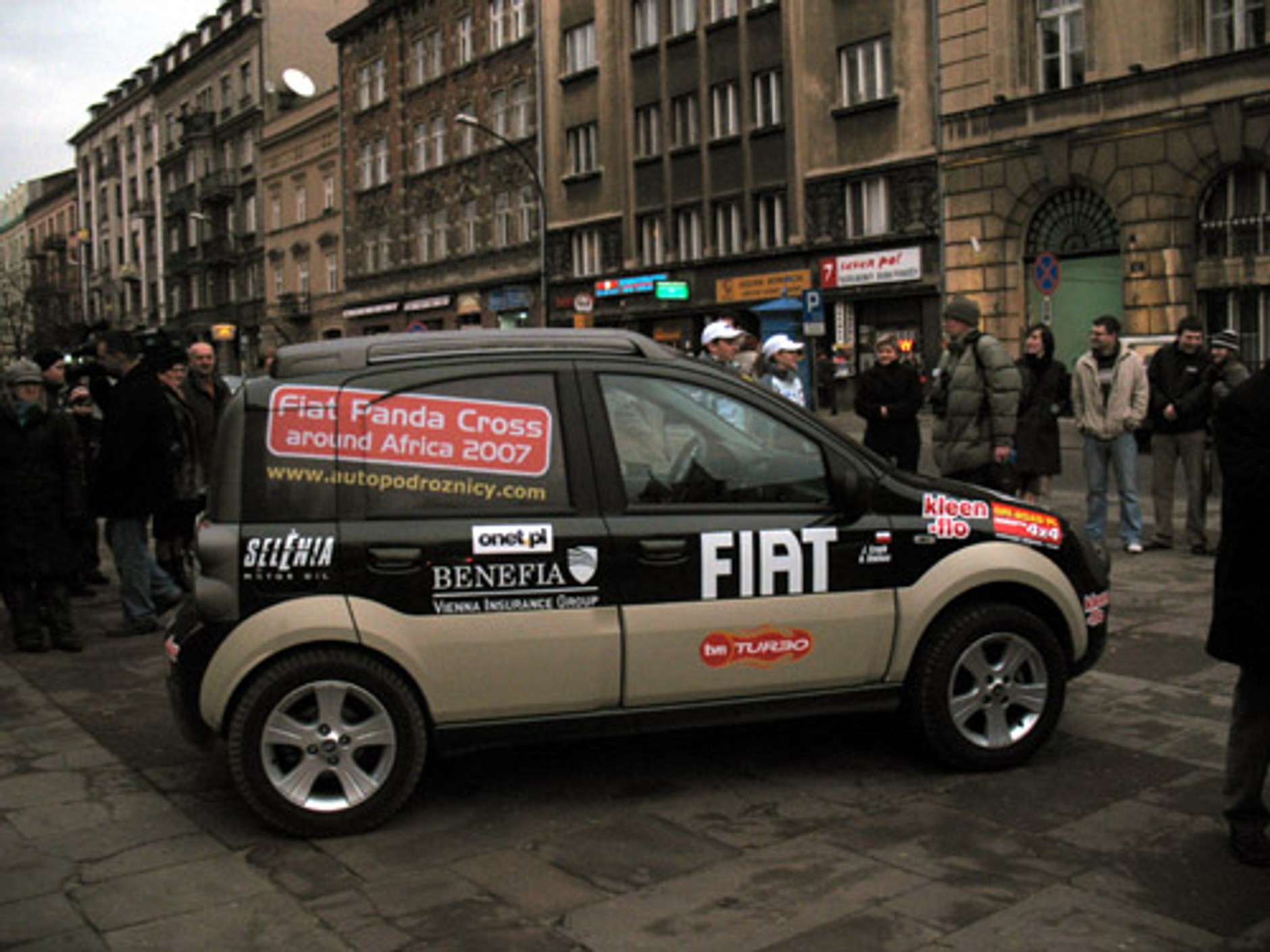 Pandą dookoła Afryki