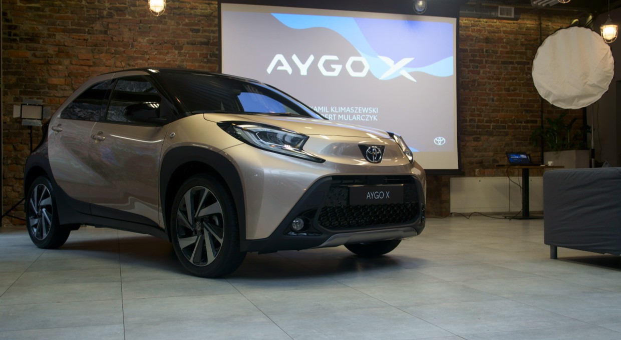 Toyota chce zawojować segment A nowym Aygo X. Obejrzeliśmy je na polskiej premierze