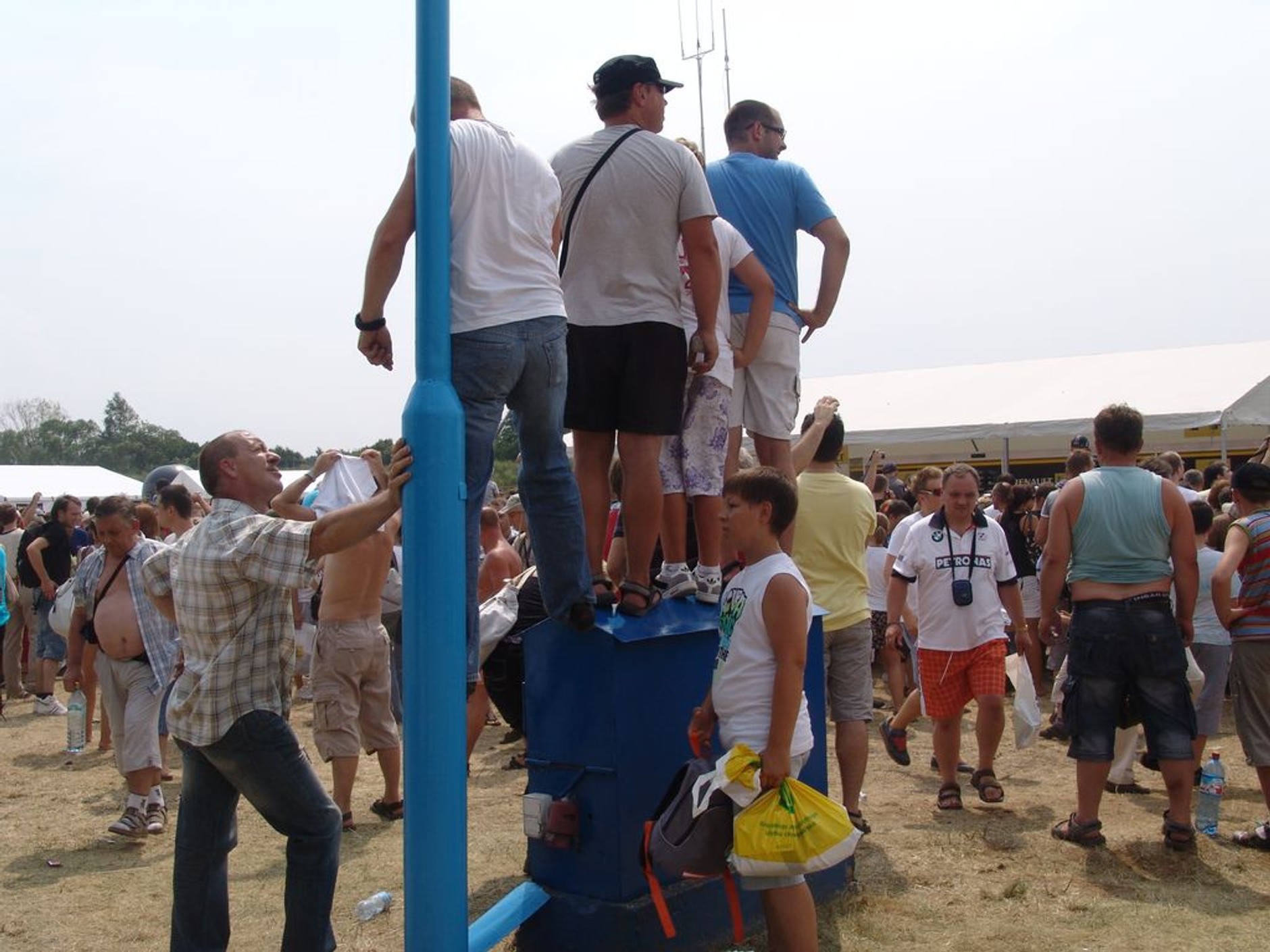 Kubica szalał na torze Poznań (galeria)