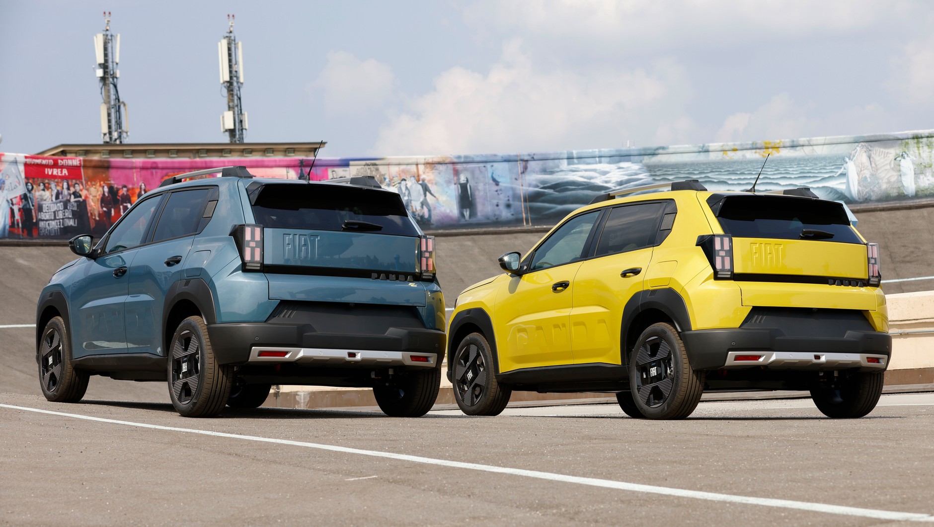 Fiat Grande Panda na zdjęciach wydaje się większy
