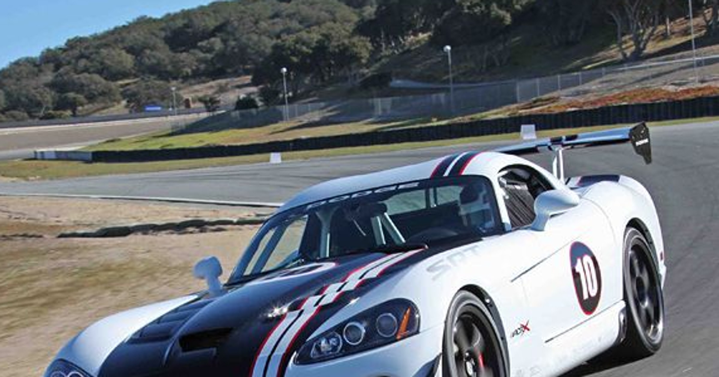 Dodge Viper SRT10 ACR-X 2010 ujarzmi każdy tor wyścigowy