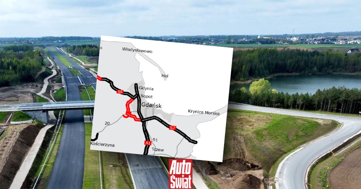 Czas na przebudowę Obwodnicy Trójmiasta. GDDKiA ma środki. I całą masę informacji o S6, A1 i S7