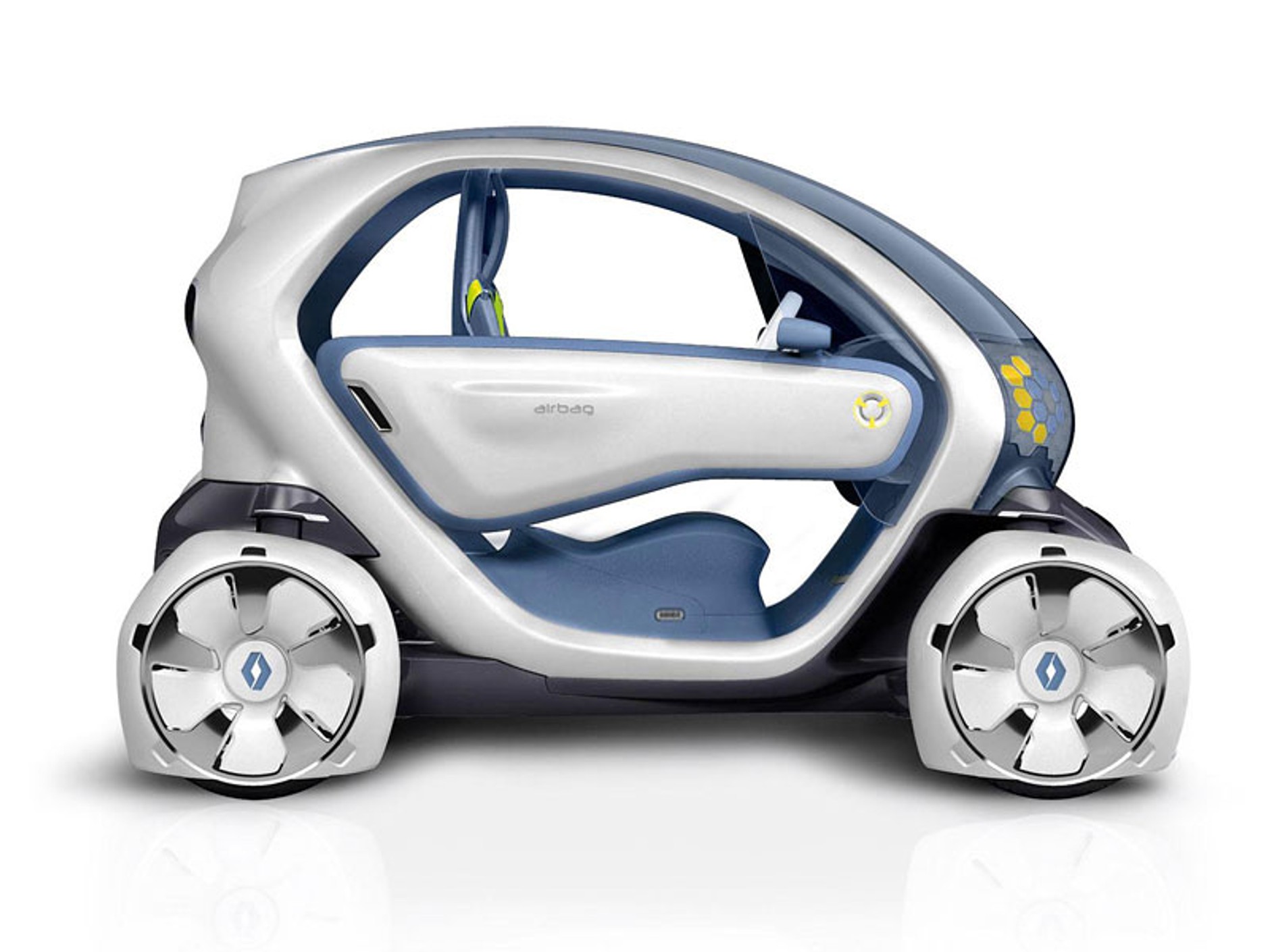 IAA Frankfurt 2009: Renault Twizy Z.E. - elektryczny skuter na czterech kołach