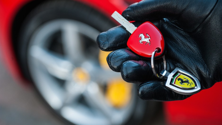 Kluczyk do Ferrari. Dość częsty widok w rękach włoskich piłkarzy
