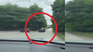 Pijany wsiadł do samochodu swojego szefa. I wtedy się zaczęło [WIDEO]