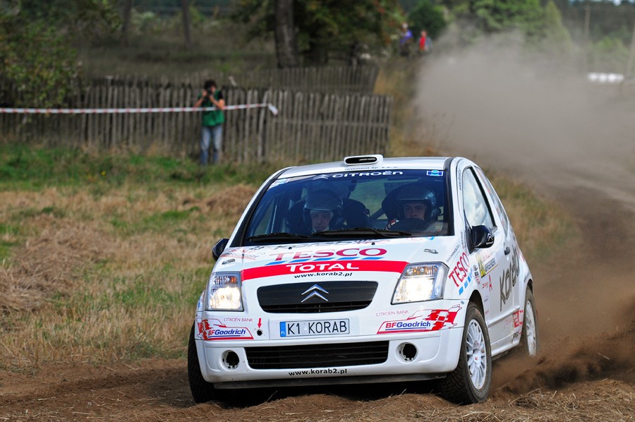 36. Rajd Warszawski: Bębenek wygrał Citroën Racing Trophy