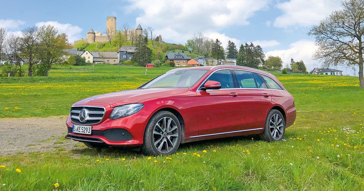 Używany Mercedes klasy E 220d 