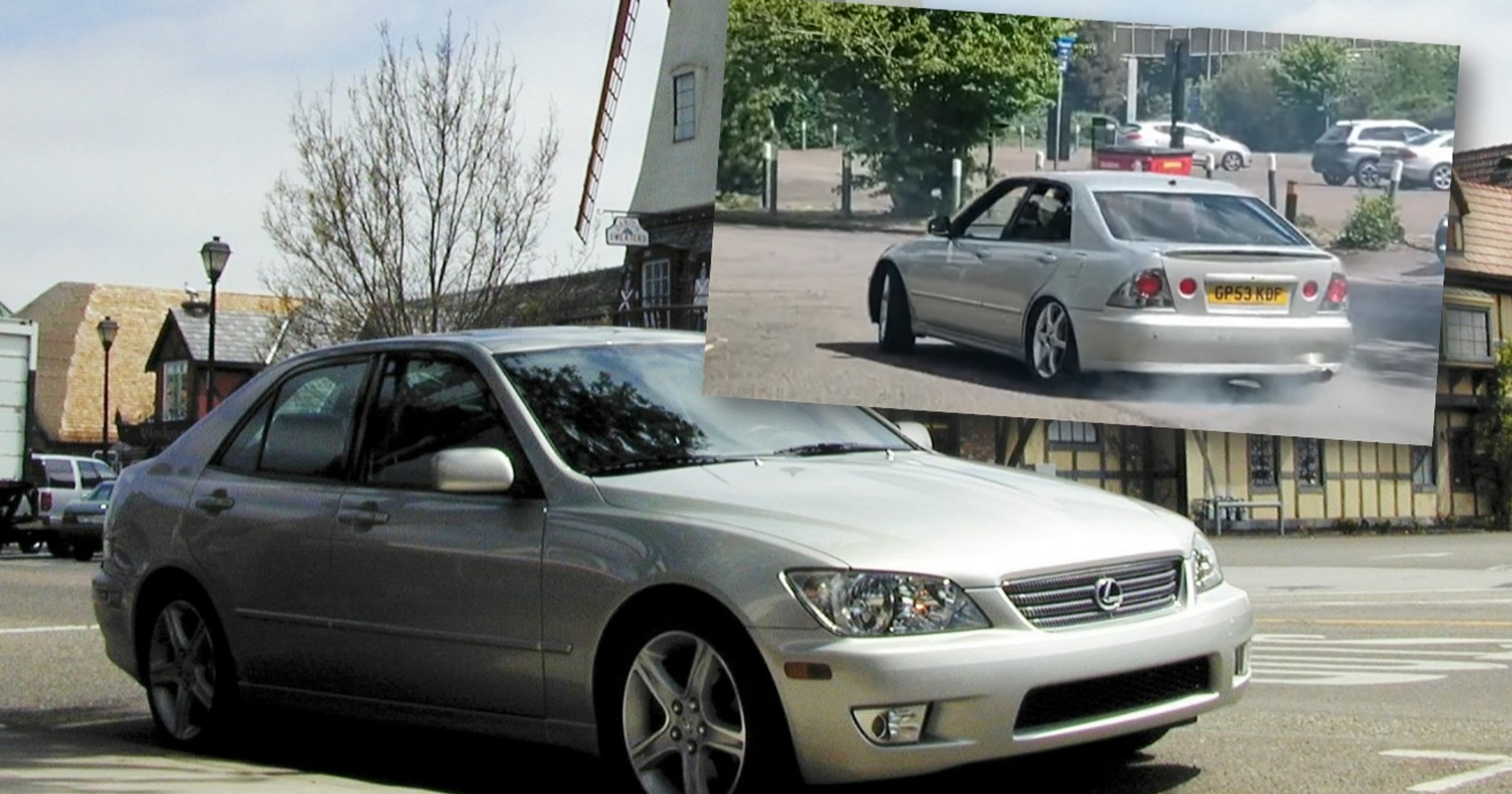 26-latek driftujący Lexusem został surowo ukarany