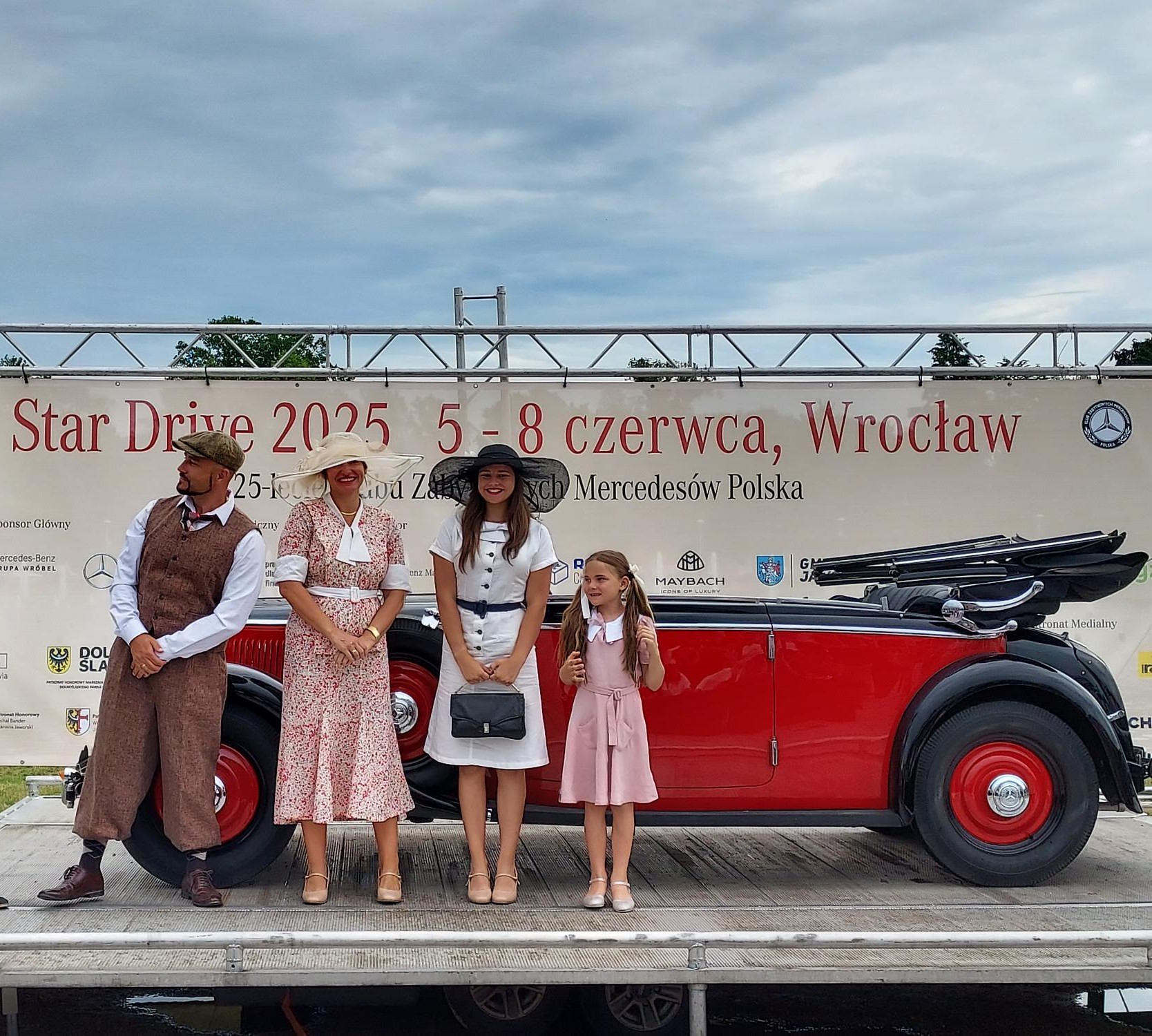 Zlot zabytkowych Mercedesów Wrocław 2025