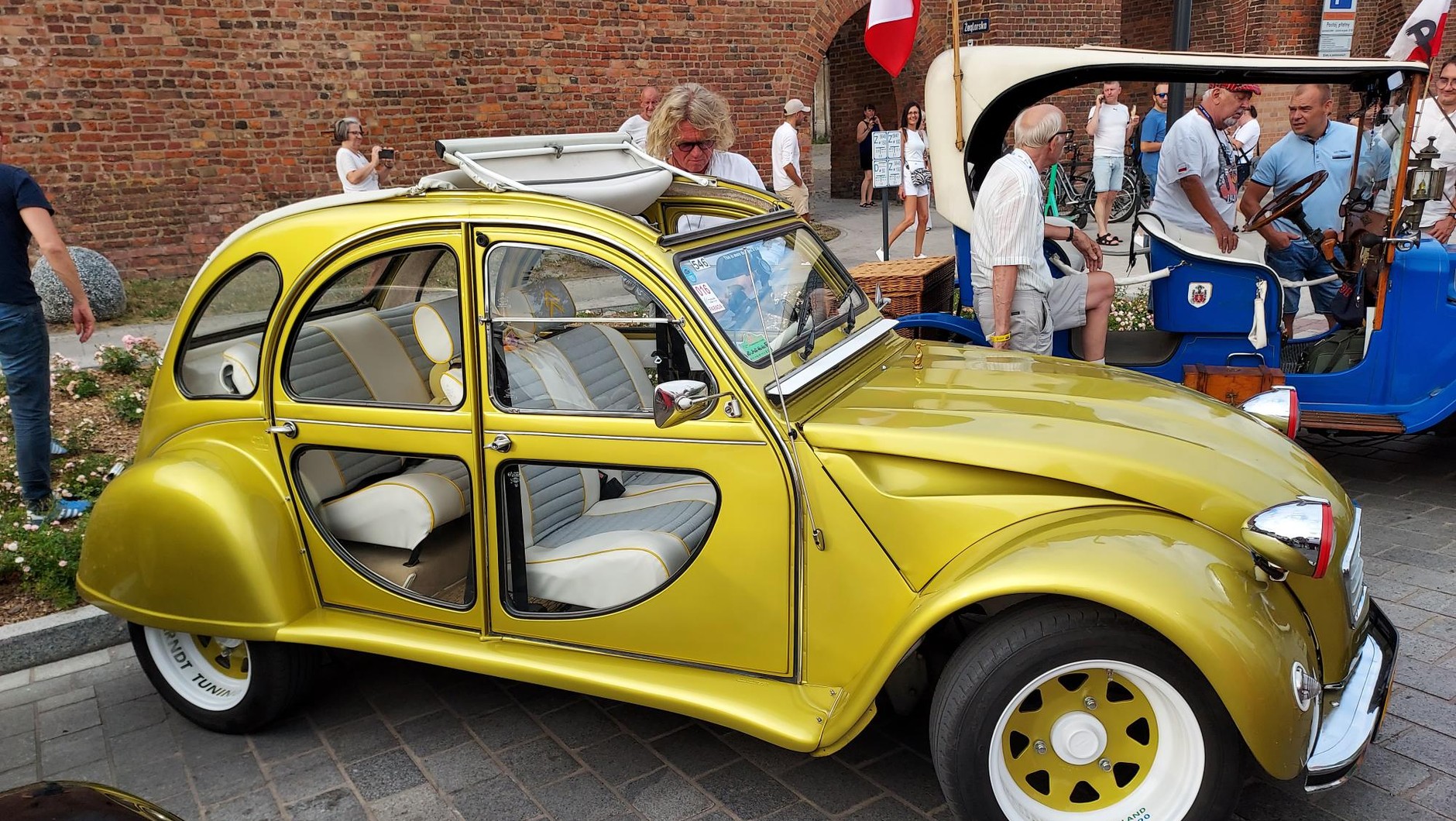 Zlot Citroenów w Toruniu
