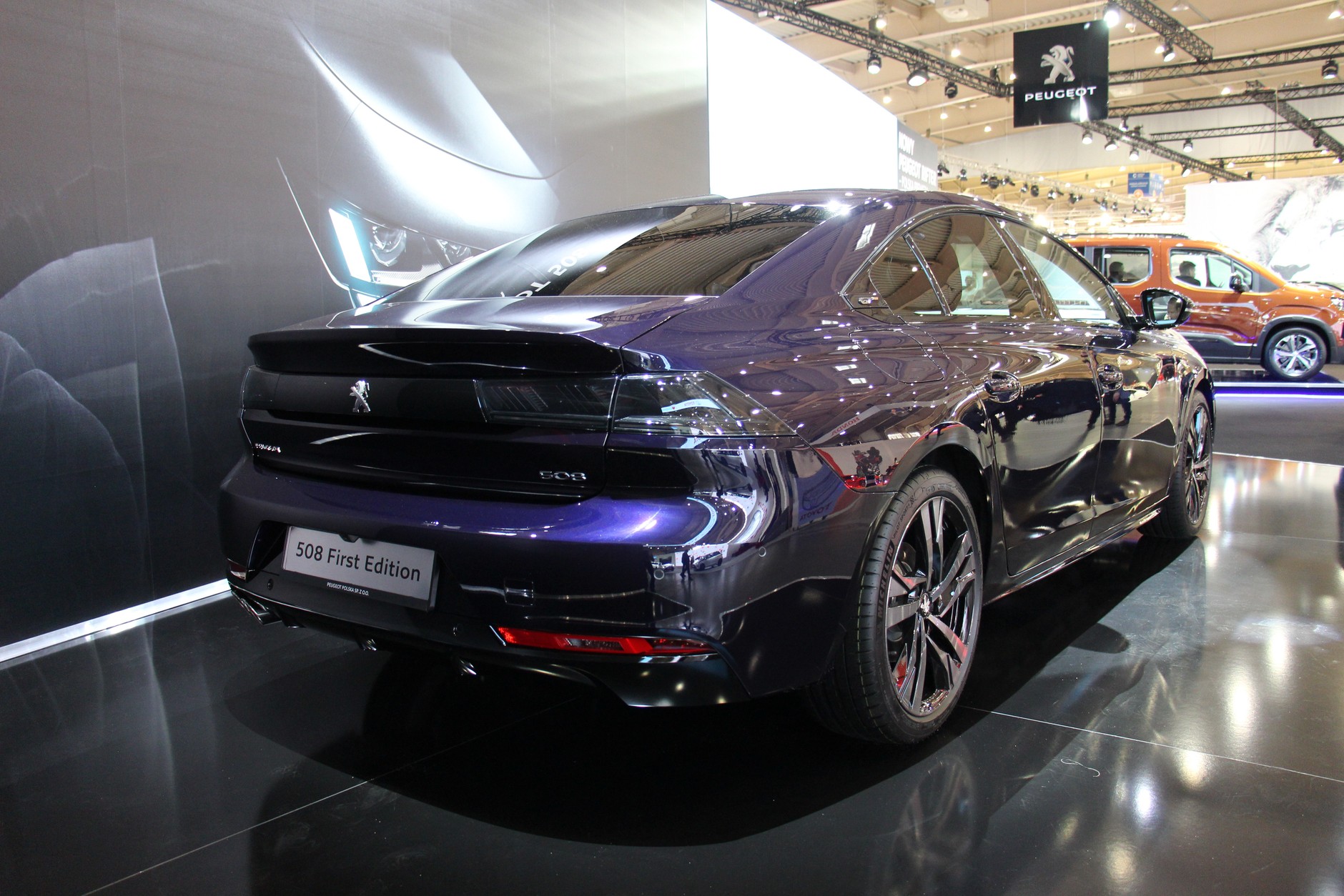 Peugeot 508 podczas Poznań Motor Show