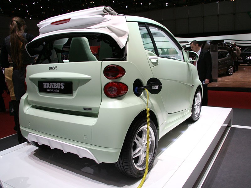 Genewa 2009: Brabus Smart ForTwo Electric Drive