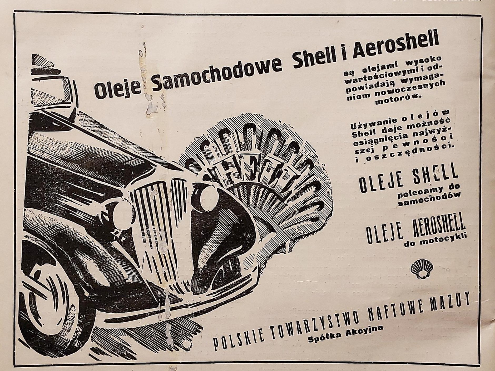 Dawne reklamy motoryzacyjne