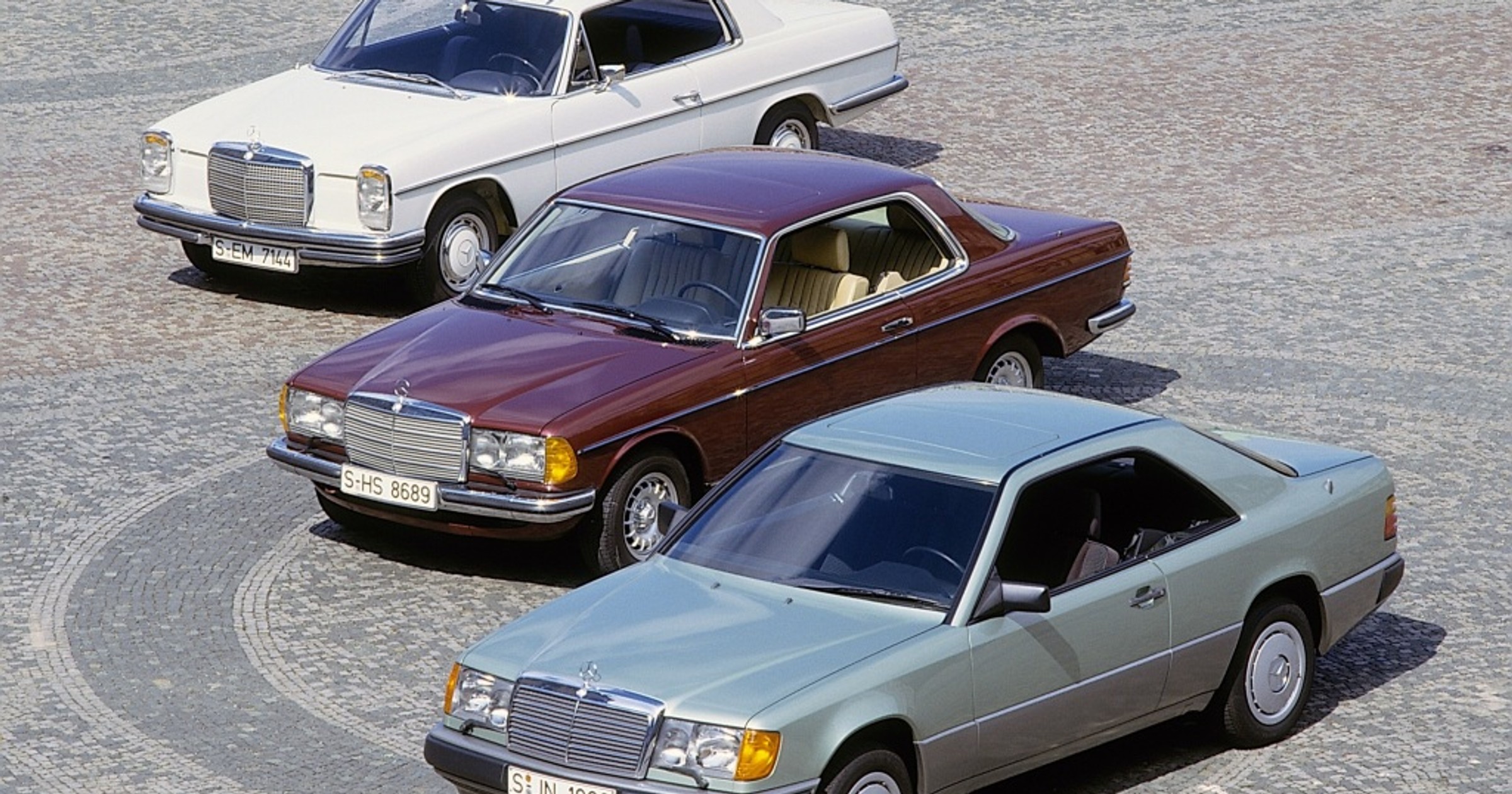Historia Mercedesów klasy E coupé i cabrio