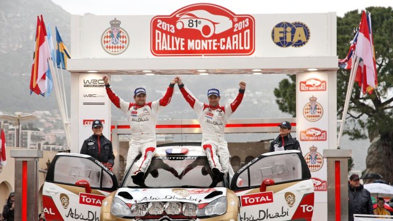Rajd Monte-Carlo 2013 dla  Citroëna