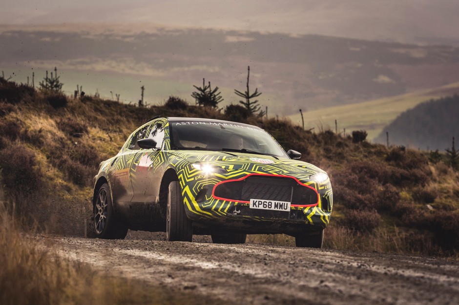 Pierwsze zdjęcia SUV-a Aston Martina. Oto DBX