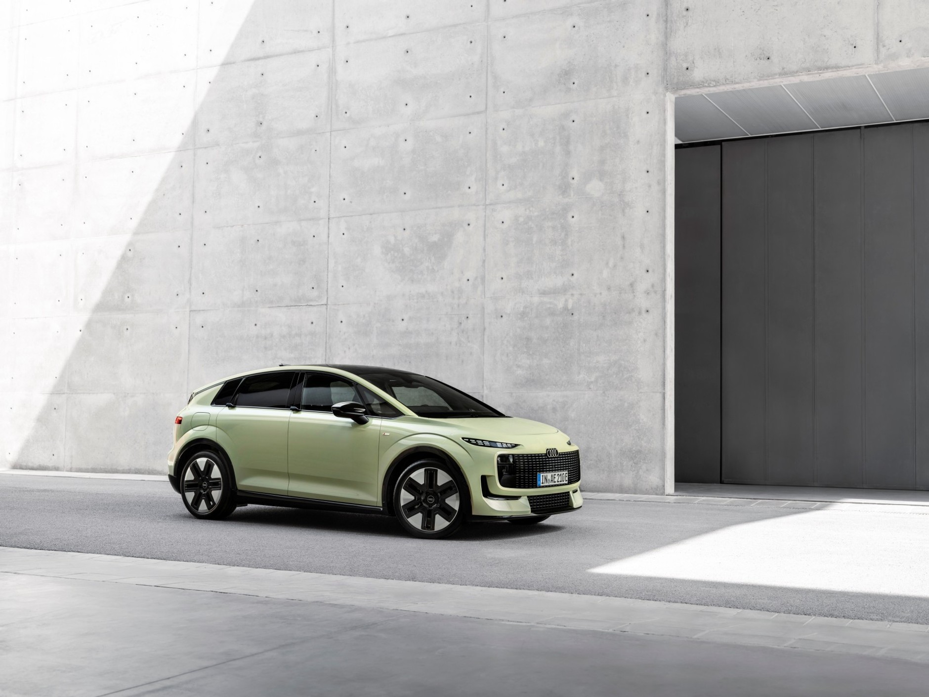 Audi A2 przemieniło się w elektryka