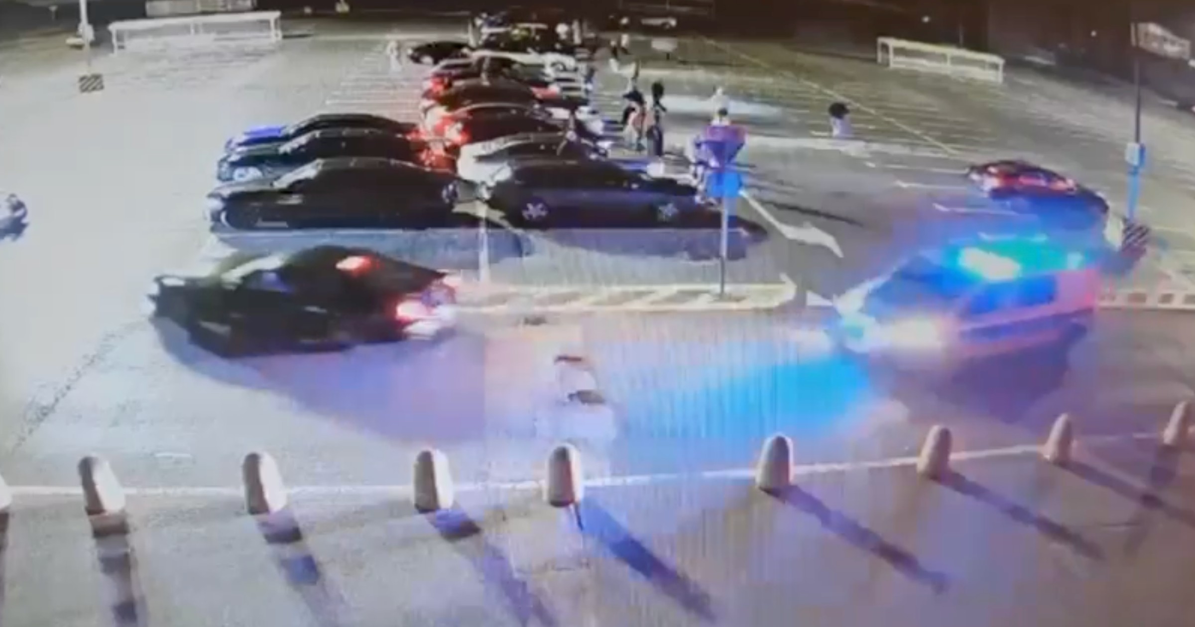 5 tys. zł mandatu za driftowanie po parkingu