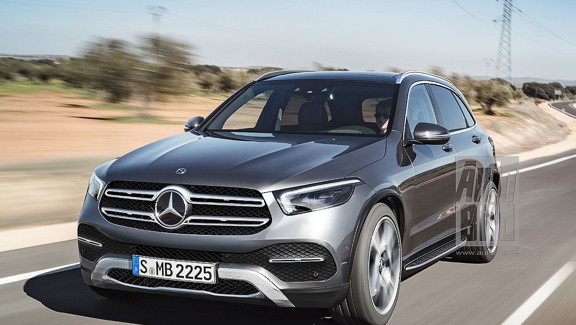 Nowy Mercedes GLC - wizaulzacja