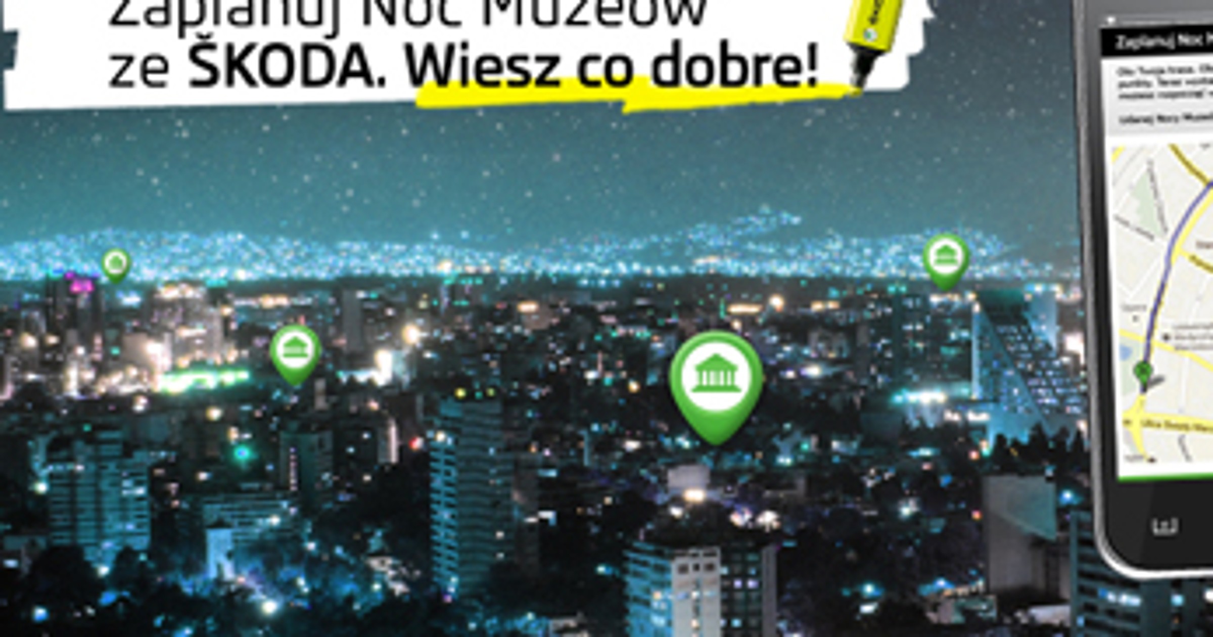 Škoda pomaga zaplanować Noc Muzeów 19/20 maja