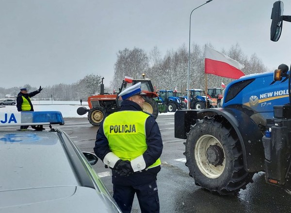 Protesty rolników: utrudnienia na drogach woj. lubelskiego. Ważne informacje dla kierowców!