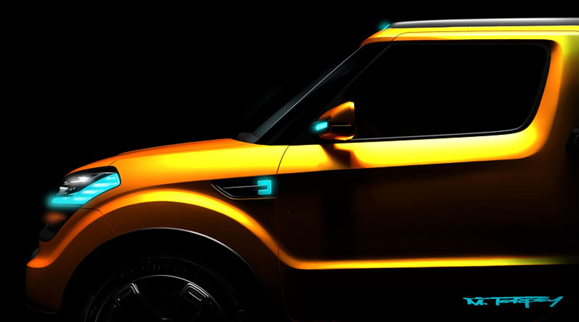 Detroit 2009: Kia Soulster - nowe zdjęcia