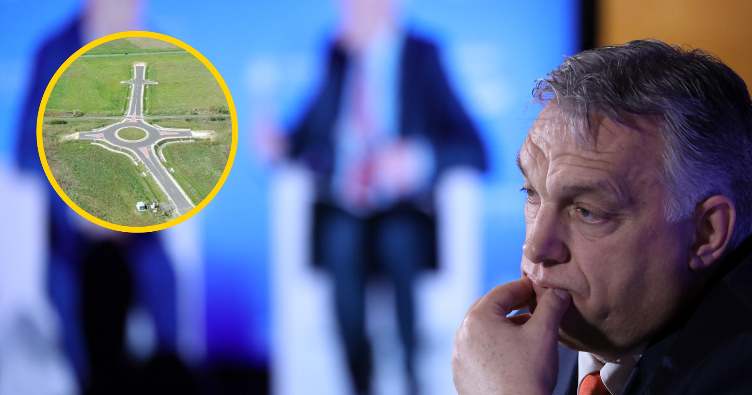 Orban zbudował rondo. Kosztowało 5 mln zł, a prowadzi donikąd