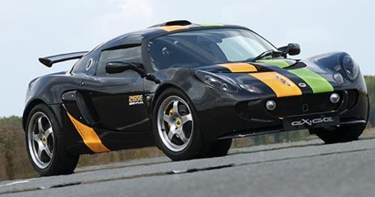 Lotus Exige 265E: więcej mocy, mniej spalin