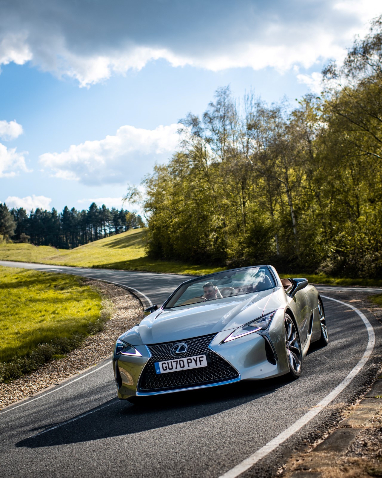 Lexus LC 500 Convertible testowany w zamrażarce