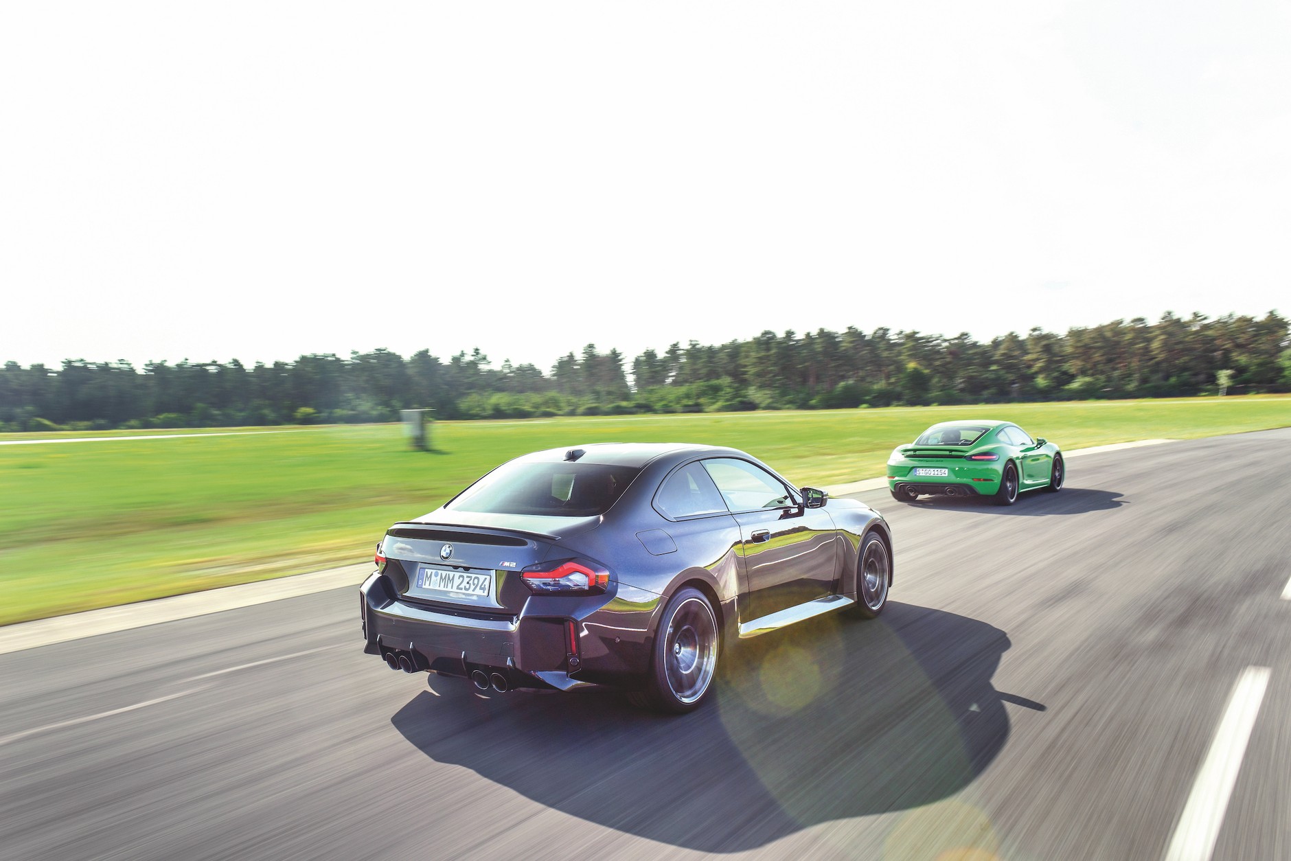 BMW M2 Coupe kontra Porsche 718 Cayman GTS 4.0