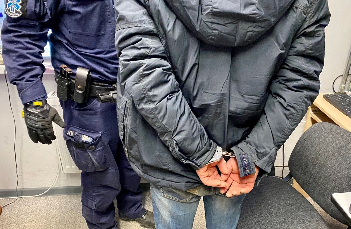 29-latek złapany przez policjantów z KPP Myślenice